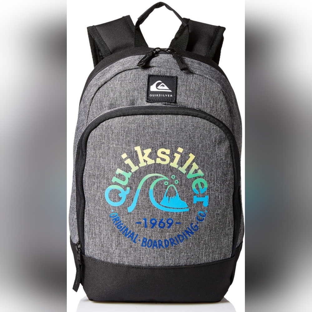 NWT Quicksilver Little Chompine backpack,Light grey heather